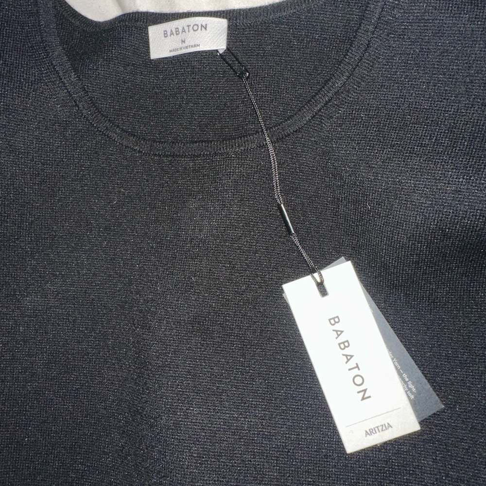 NWT Aritzia Babaton Delancey Dress in Black - Picture 9 of 10